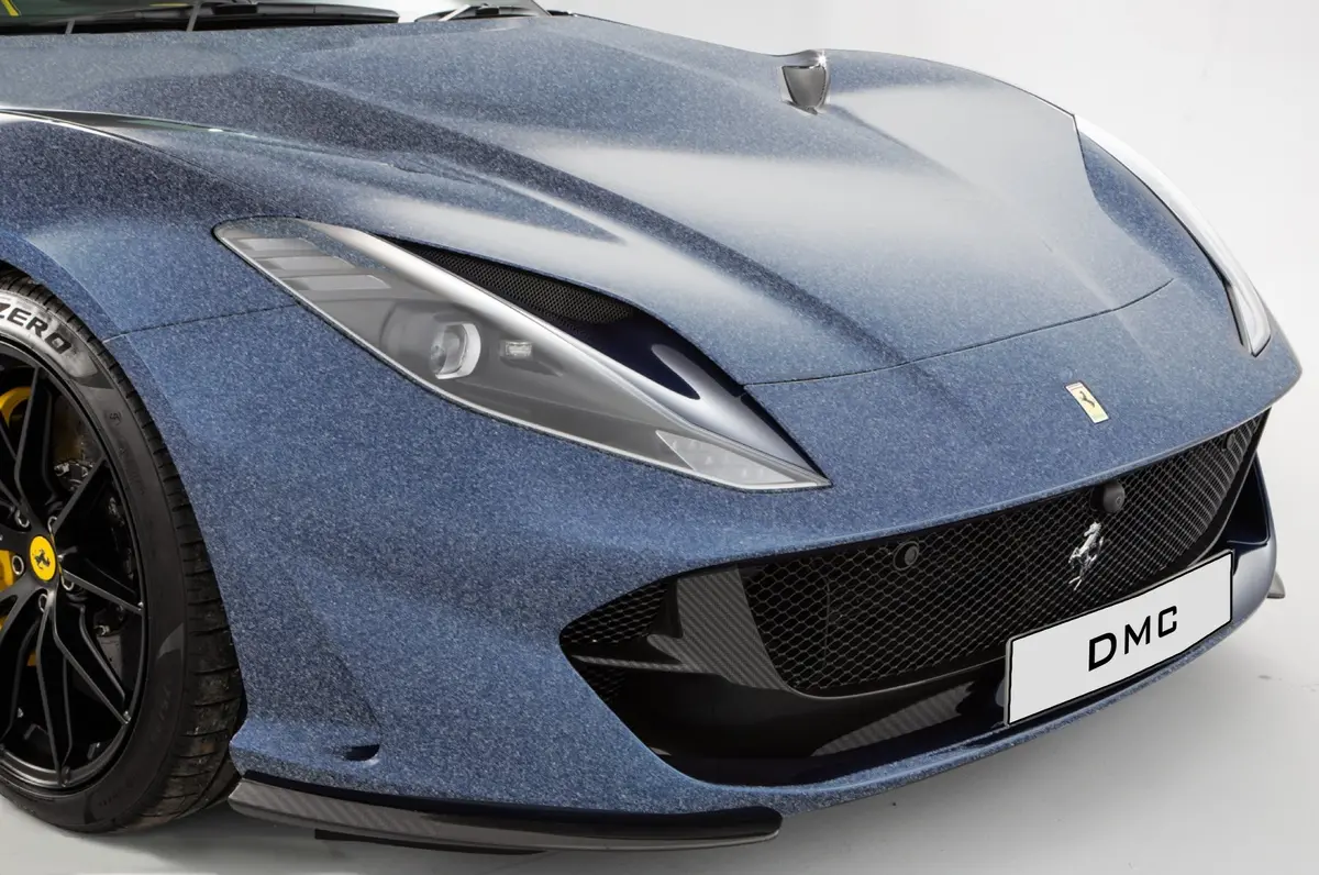 Dmc Ferrari 812 Superfast Sf & Gts Bumper Front Grill Cover Forged Carbon Fiber 1