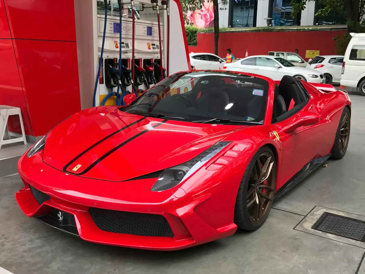 Dmc Ferrari 458 Speciale & Aperta Front Bumper For The Italia Made From Carbon Fiber As Replacement For The Oem 1
