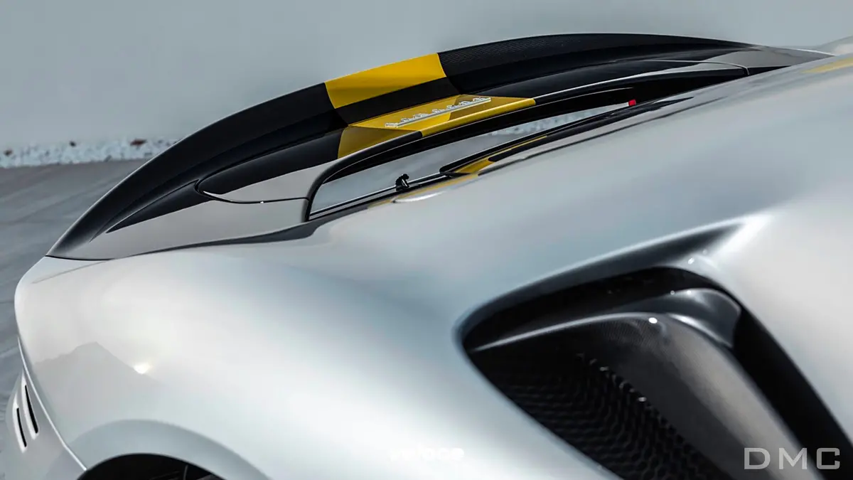 Dmc Ferrari Sf90 Stradale: Forged Carbon Fiber Rear Deck Lid: Assetto Fiorano Package Engine Spoiler Trunk Lip Wing For The Oem Coupe & Spider 1