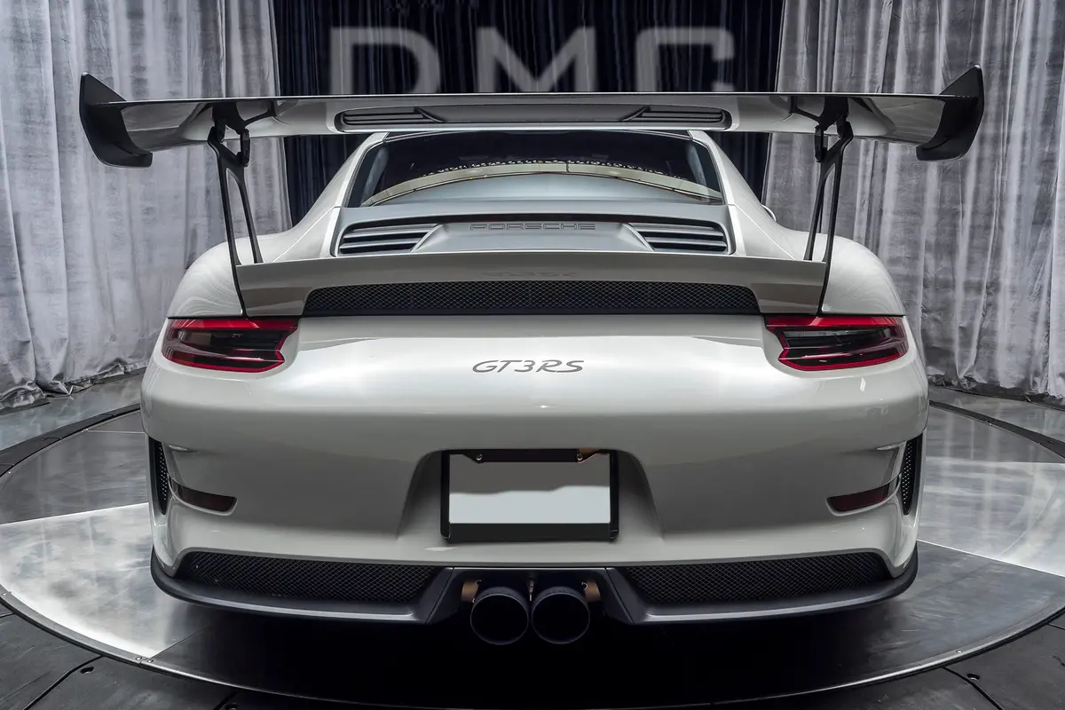 Dmc Porsche 991 Forged Carbon Fiber Base Spoiler (Engine Cover) As Oem Replacement For Gt3 Rs / Gt2 Rs Fits 991.2 1