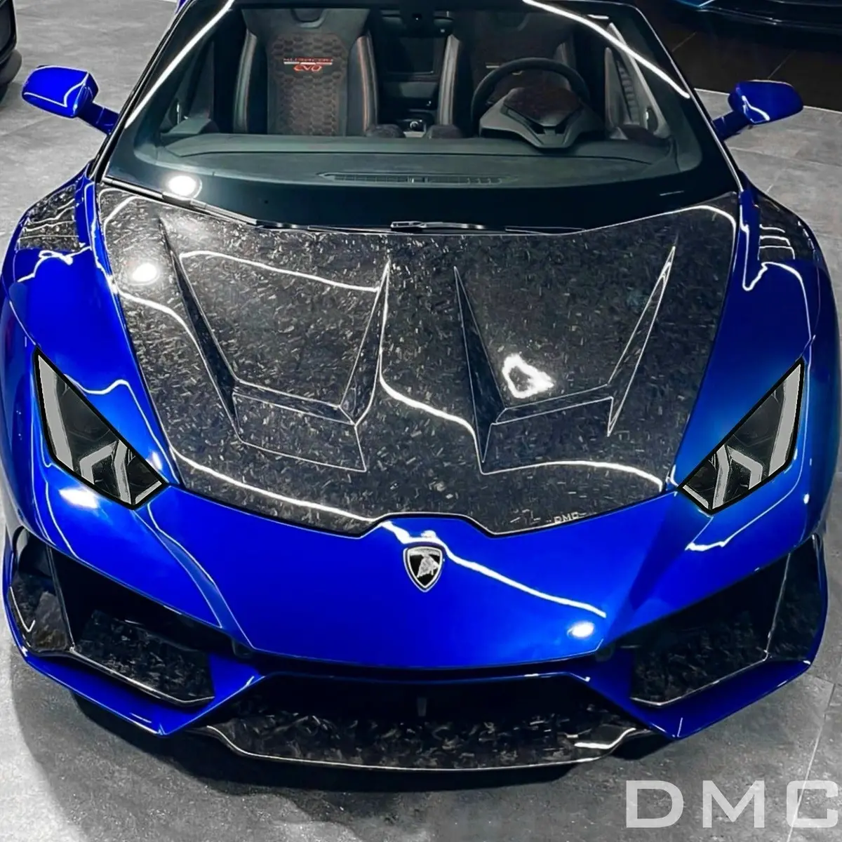 Dmc Sto Super Trofeo Style Carbon Fiber Front Hood Bonnet For Lamborghini Huracan Coupe & Spider, Lp610, Lp580, Evo, Rwd & Performante 1