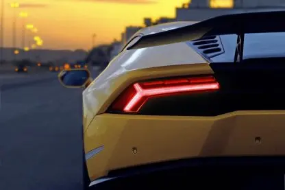 Dmc Lamborghini Huracan Forged Carbon Fiber Rear Wing Spoiler For Lp610 Lp580 Coupe & Spider, Evo & Rwd 3