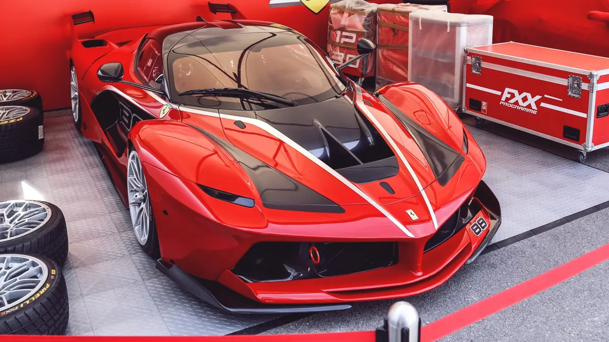 Dmc Ferrari Laferrari Forged Carbon Fiber Front Bumper Lip: Fxx K Or Evo Style, Fits The Oem Coupe & Aperta 1