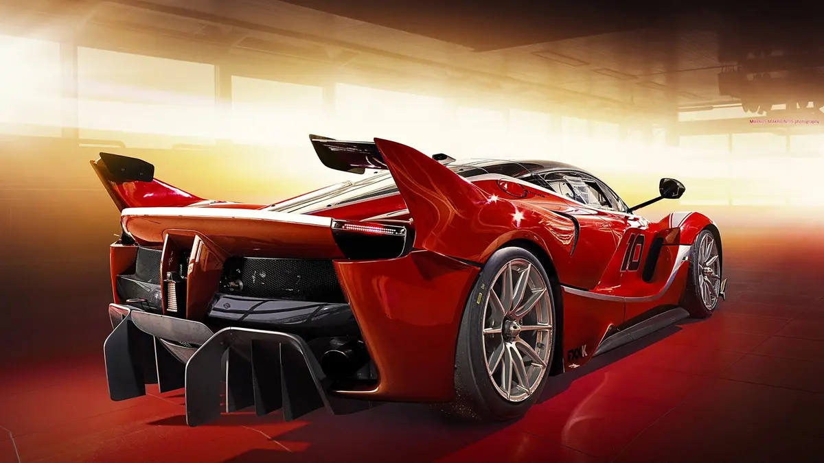 Dmc Ferrari Laferrari Forged Carbon Fiber Rear Bumper Diffuser: Fxx K Or Evo Style, Fits The Oem Coupe & Aperta 1