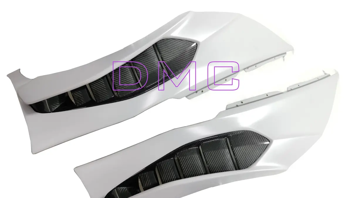 Dmc Lamborghini Huracan Sto Face Lift Body Kit: Forged Carbon Fiber Front Fenders Venteed: Super Trofeo Omologato – Replaces The Oem Coupe & Spider Lp580 Lp610, Evo, Rwd And Performante 2