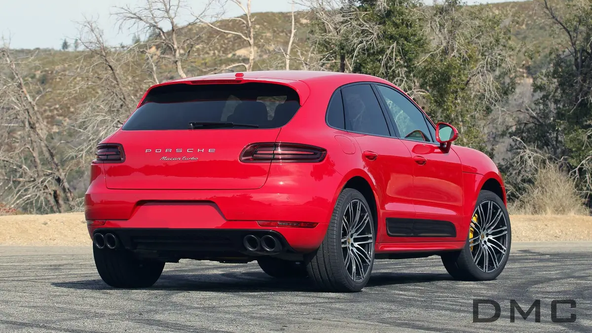 Dmc Porsche Macan (2014-2018) Rear Bumper Forged Carbon Fiber Diffuser 1