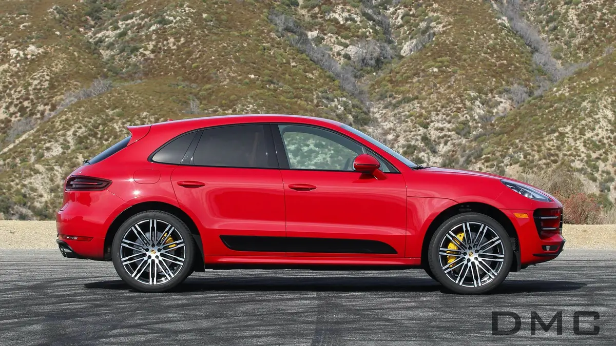 Dmc Porsche Macan (2014-2018) Forged Carbon Fiber Door Protector Plates Oem Replacement Covers 1