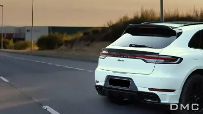 Dmc Porsche Macan (2019-2023) Forged Carbon Fiber Roof Wing & Trunk Spoiler Set 1