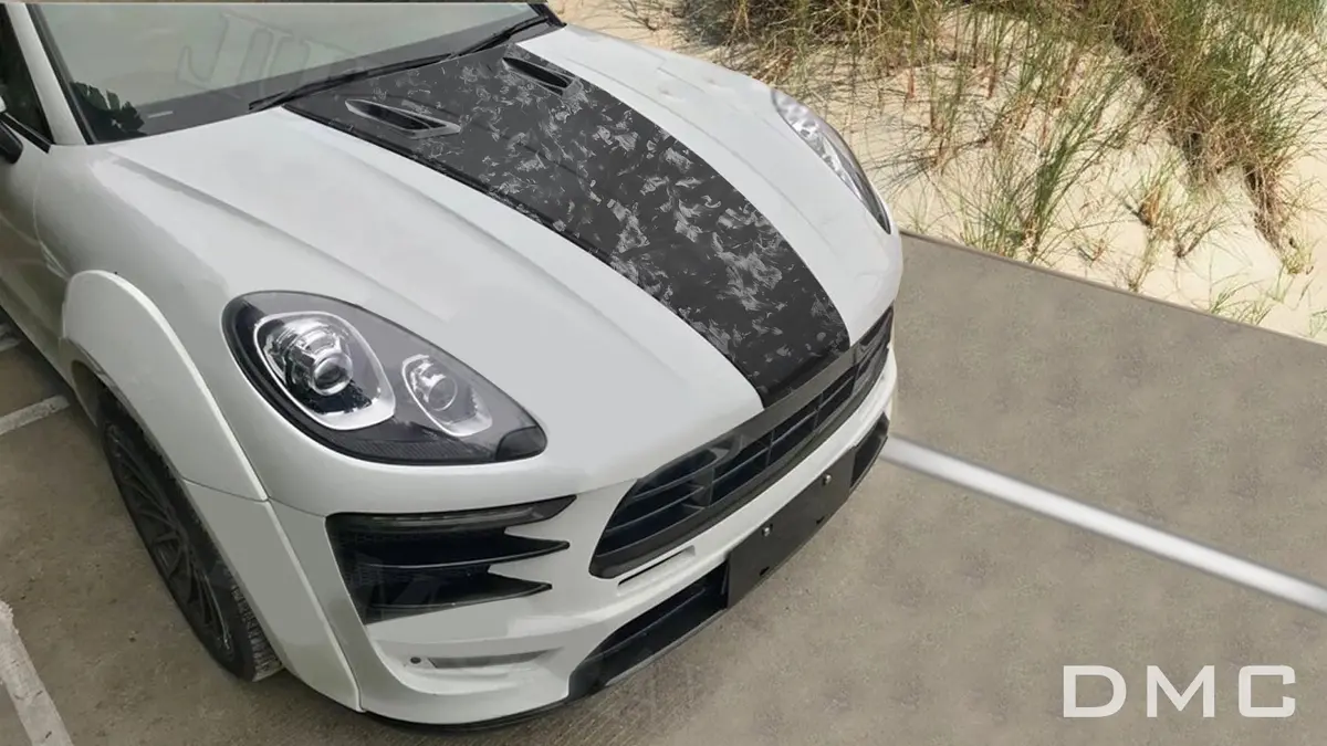 Dmc Porsche Macan (2019-2023) Forged Carbon Fiber Front Hood Bonnet 1
