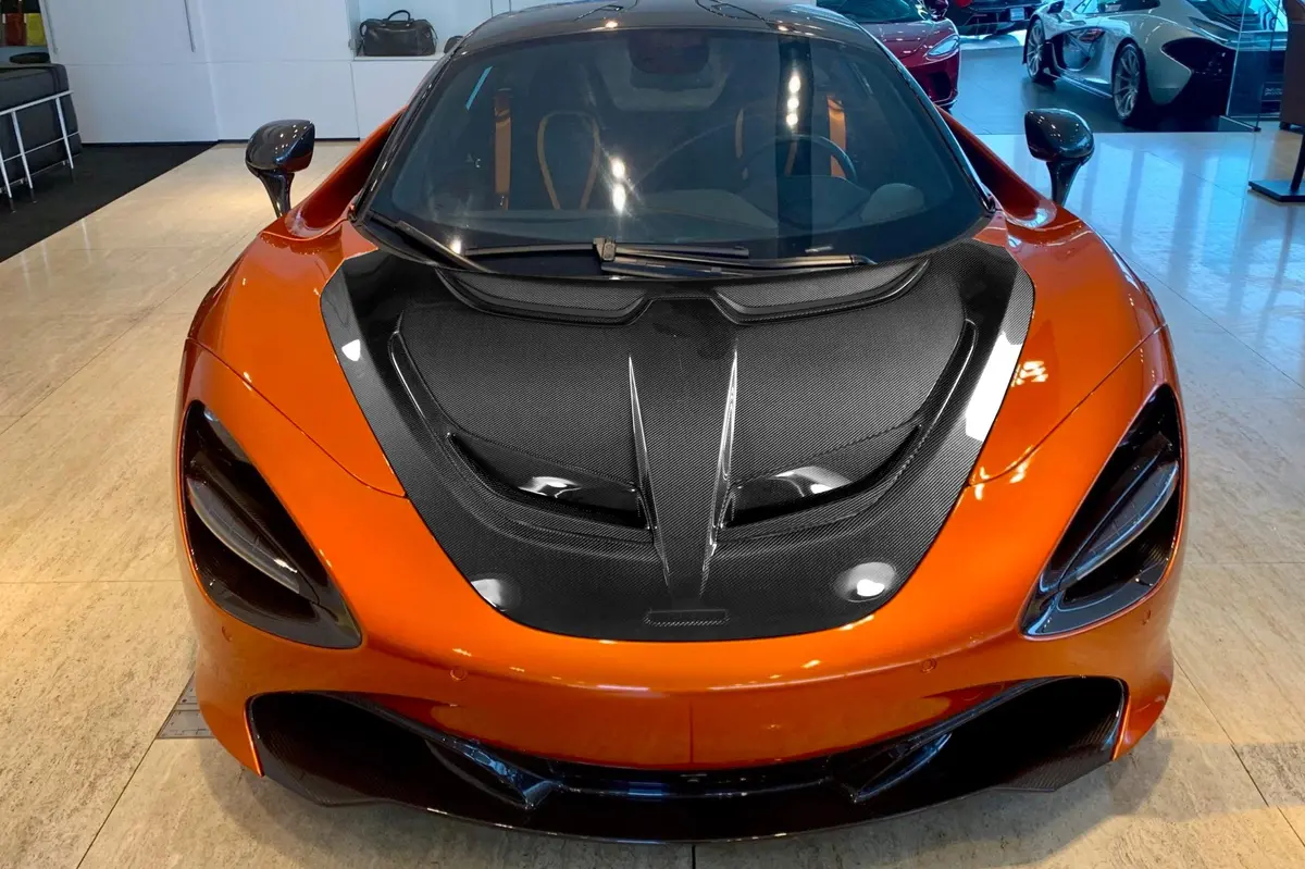Dmc Mclaren 720S & 765Lt Forged Carbon Fiber P1 Senna Gtr Style Front Hood Bonnet 1