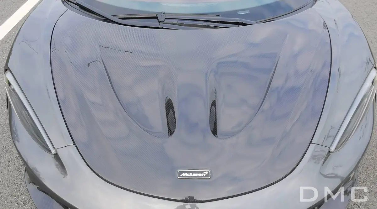 Dmc Mclaren Gt Carbon Fiber P1 Senna Gtr Style Front Hood Bonnet 1