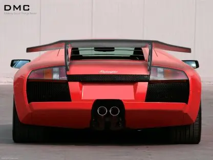 Dmc Lamborghini Murcielago : Forged Carbon Fiber Rear Wing Spoiler & Rear Deck Lid : Sv Style For Oem Lp640 Lp580 & Lp670 Coupe & Roadster 2