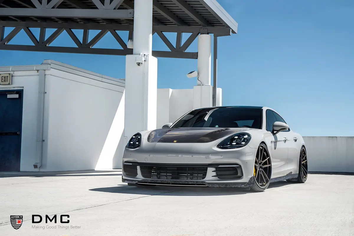 Dmc Porsche Panamera 971 Carbon Fiber Front Hood (2017-2022) Model G2 1