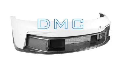 Dmc Porsche 911-992 Gt3 Forged Carbon Fiber Front Bumper: Facelift Body Kit For Carrera 4S, Targa & Turbo Oem Style 2
