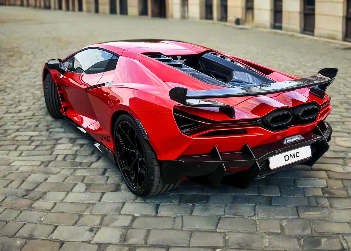 Dmc Carbon Fiber Rear Wing Spoiler "Mv" For Lamborghini Revuelto Lb744 Coupe & Spyder 1