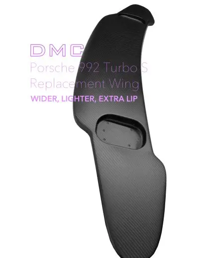 Dmc Porsche 992 Turbo S Carbon Fiber Rear Wing Oem Replacement Spoiler Fits The Oem Coupe 3