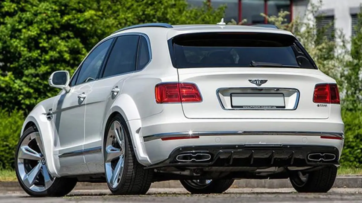 Dmc Bentley Bentayga Wide Body Kit Fender Extensions Flares 1