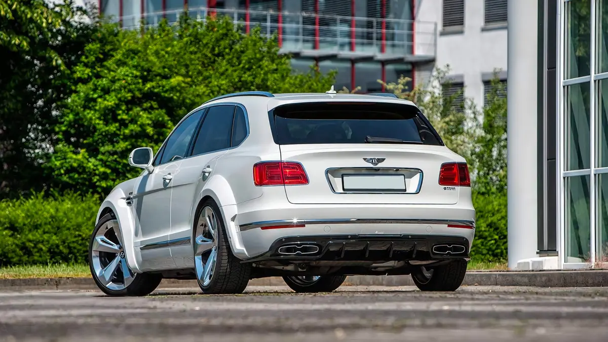 Dmc Bentley Bentayga Wide Body Kit Rear Bumper 1