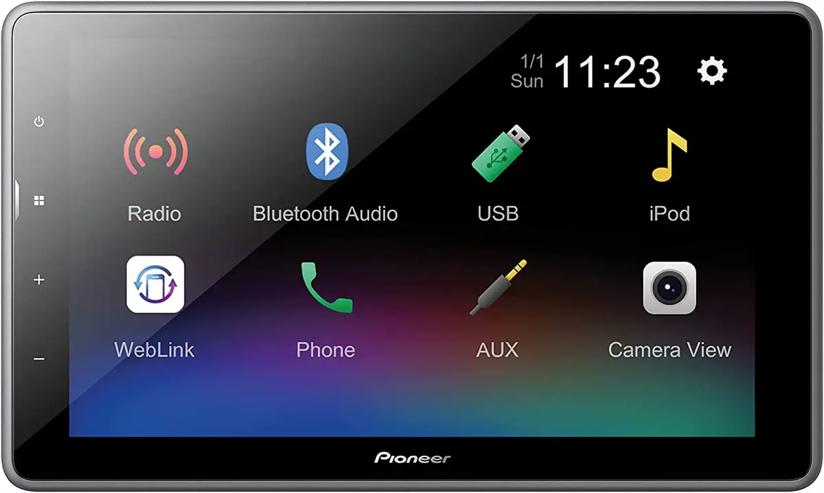 Pioneer Dmh-T450ex 9" - Weblink, Bluetooth - Floating Type Multimedia Receiver 1