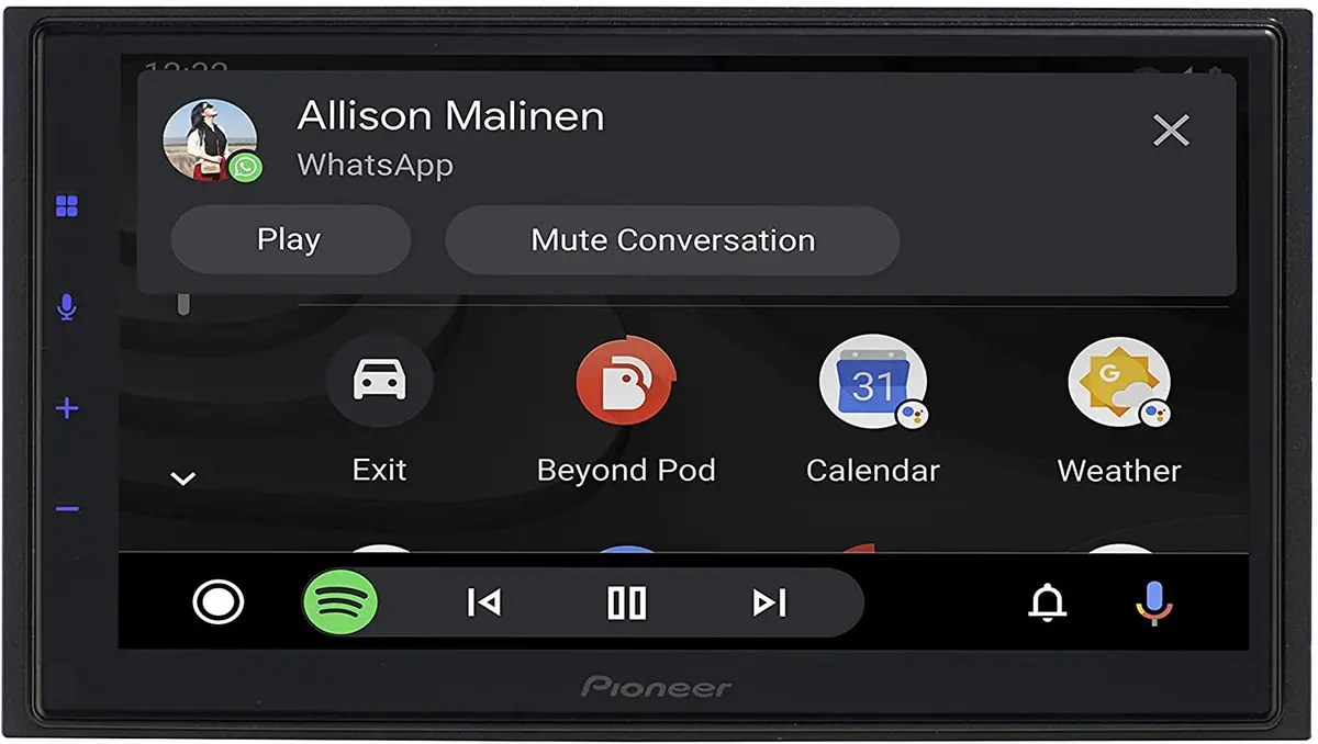 Pioneer Dmh-Wc5700nex 6.8" Car Stereo, Multimedia Receiver With Wireless Or Wired Apple Carplay, Android Auto, Amazon Alexa, Hands-Free Bluetooth, Siriusxm Ready, Capacitive Touchscreen (No Cd) 1