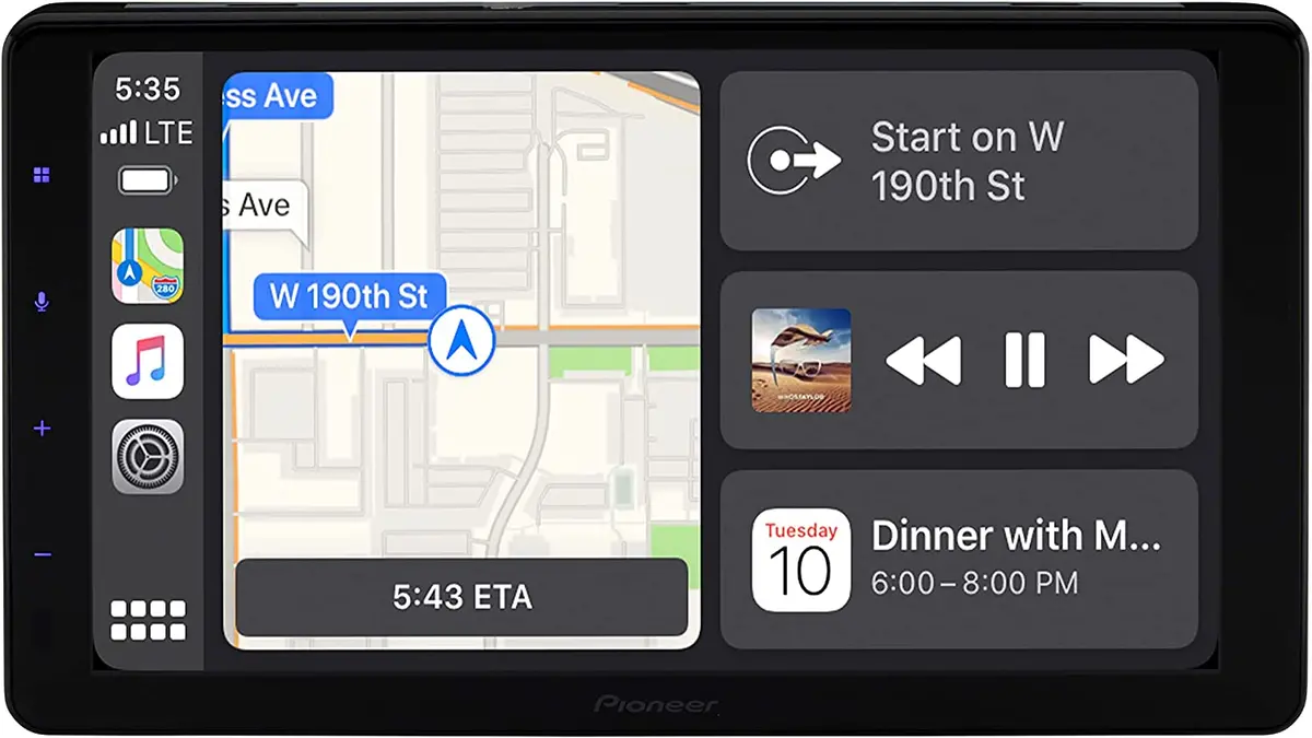 Pioneer Dmh-Wc6600nex 9" Amazon Alexa Built-In, Android Auto, Apple Carplay, Bluetooth - Modular Solutions Receiver 1
