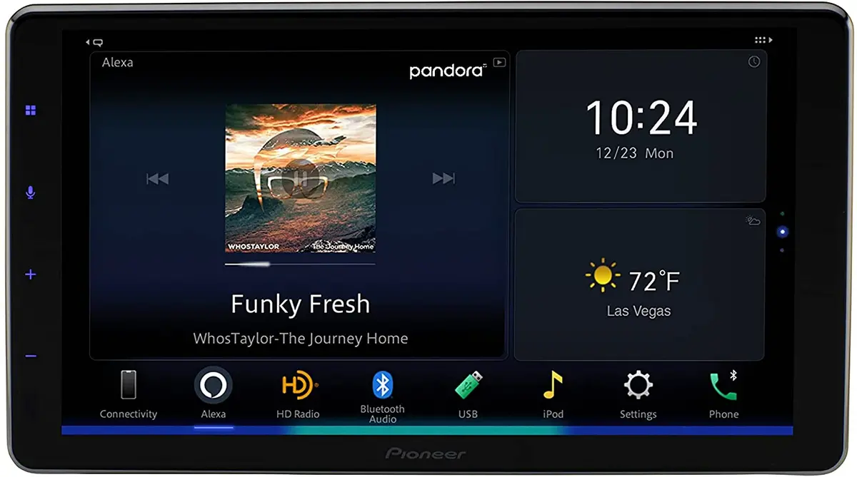 Pioneer Dmh-Wt5000nex 9" - Amazon Alexa Built-In, Android Auto, Apple Carplay, Bluetooth - Floating Type Multimedia Receiver 1