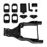 Asc72036 Dr10m Front Chassis Plate And Gear Box Mount Set 1