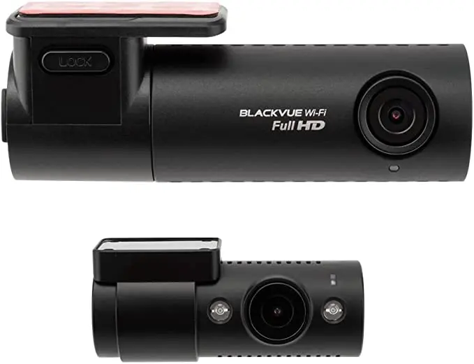 Blackvue Dr590x-2Ch Ir With 32Gb Microsd Card | Full Hd Wi-Fi Dashcam | Interior Infrared (Ir) Rear Camera | Taxi Dashcam | Built-In Voltage Monitor 1