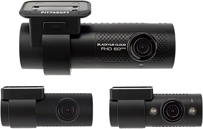 Blackvue Dr750x-3Ch Plus With 32Gb Microsd Card | Dual Fhd + Hd Triple Channel Cloud Dashcam | Cloud Connectivity | Mobile Hotspot And Lte Via Optional Lte Module 1