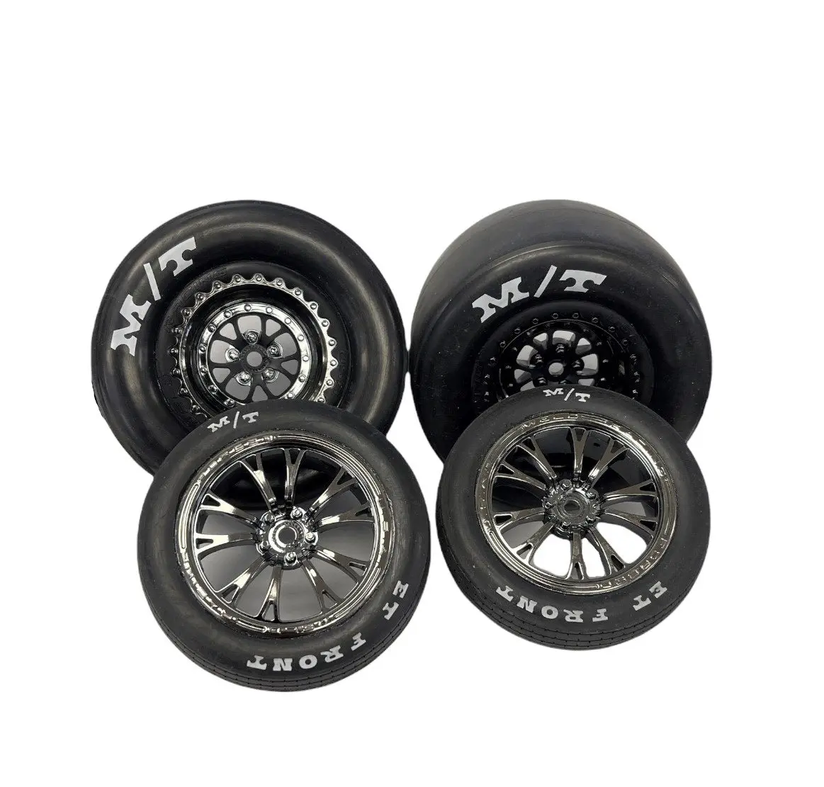 Drag Slash Premounted Wheels And Tires (New Take Off Part) 1