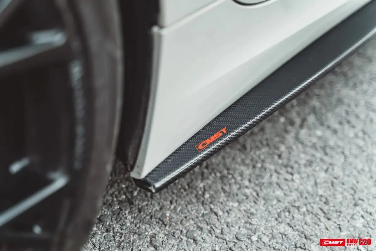Cmst Carbon Fiber Side Skirt Splitters For Bmw 3-Series G20 2019+ 2