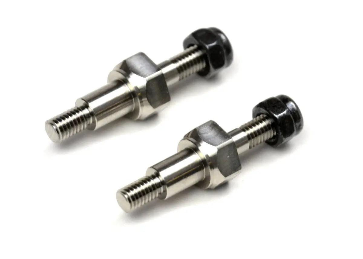 1704 B6 Front Post Titanium (2Pcs) 1