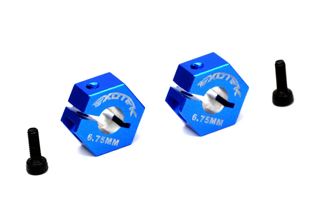 1692Blue B6 Hd 12Mm Hex- 7075 B6 / B6d, W/ Hd Screws 1