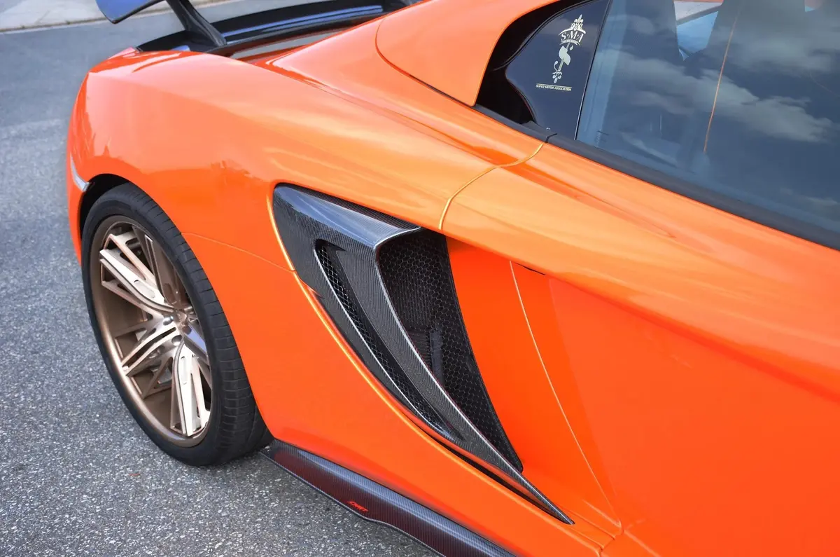 Cmst Carbon Fiber Rear Fender Side Vents For Mclaren 650S 1