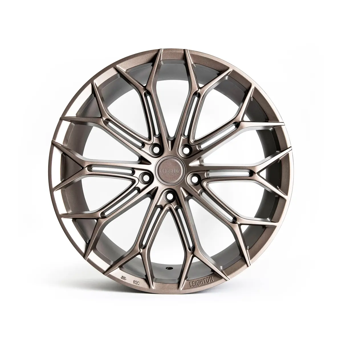 Lv-1 Matte Bronze Alloy Wheels 10" 1