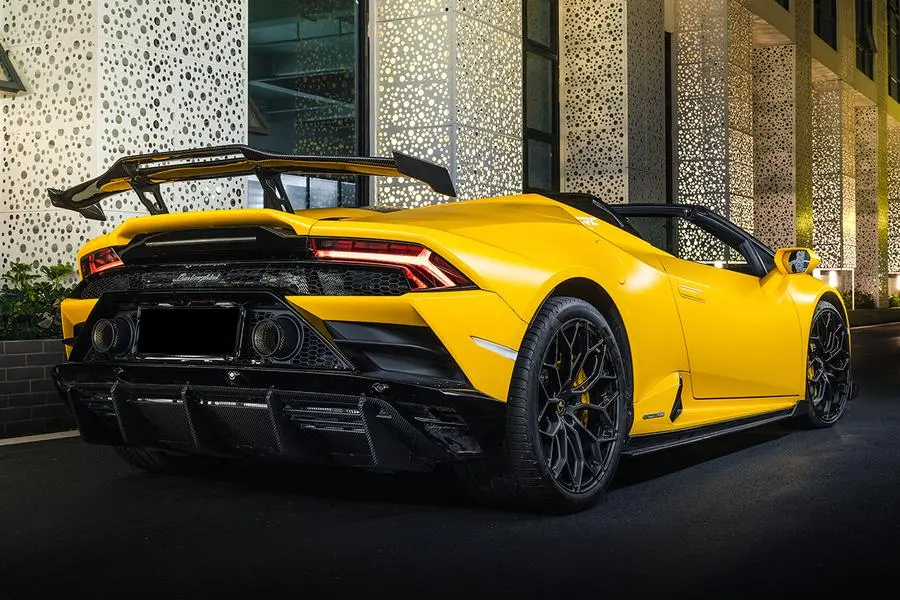 Darwinpro 2019-2022 Lamborghini Huracan Evo Od Style Dry Carbon Rear Diffuser 1