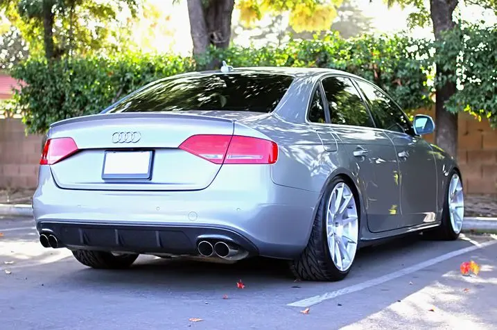 Deval Audi A4 B8 S4 Carbon Fiber Rear Diffuser 1