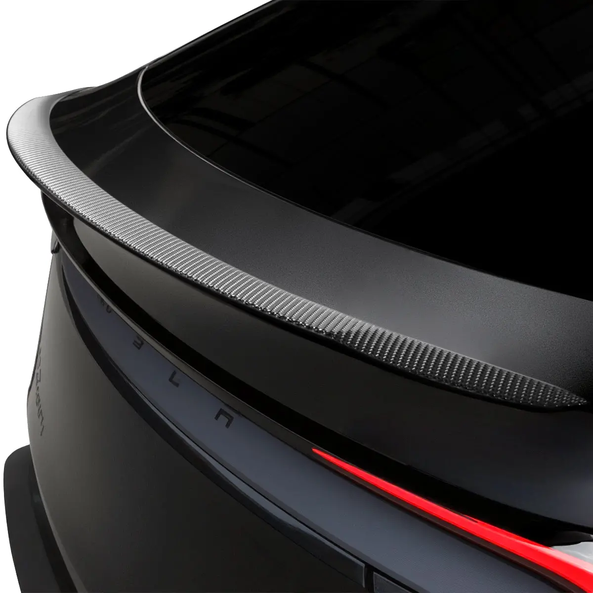 Performance Style Dry Carbon Fiber Spoiler For Model Y Juniper 2025+ | Tesery 1