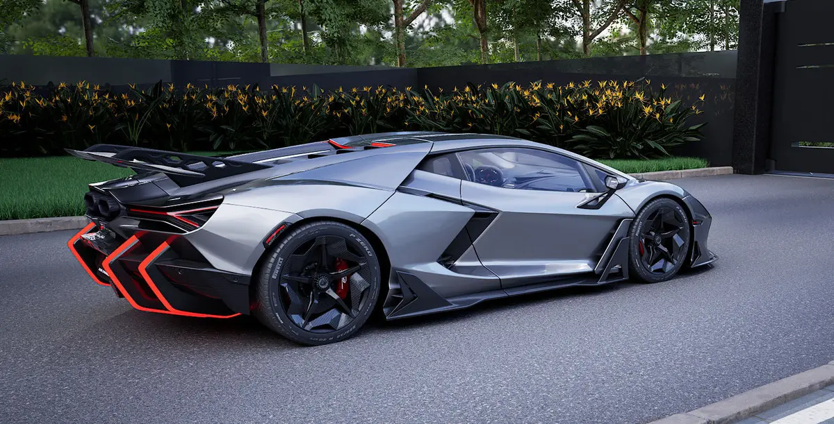 Duke Dynamics Dry Carbon Fiber Aero Body Kit Package For Lamborghini Revuelto Lb744 Coupe & Roadster 3