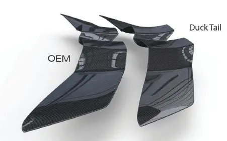 Duke Dynamics Dry Carbon Fiber Rear Spoiler For Lamborghini Revuelto Lb744 Coupe & Roadster 1