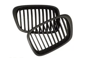 Bmw E39 5-Series 1996-2002 Front Black Grill 1