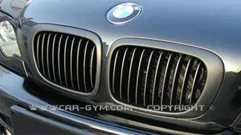 Bmw E46 3-Series Coupe Pre-Facelift 1998-2002 Front Black Grill 1