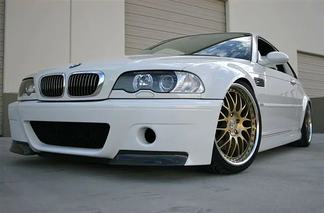 Bmw E46 3-Series Sedan 1998-2004 Csl Style Front Bumper 1