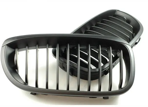 Bmw E46 3-Series Coupe Facelift 2003-2005 Front Black Grill 1