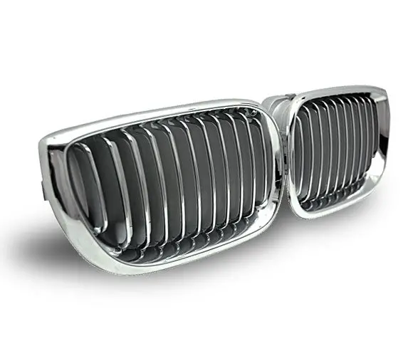 Bmw E46 3-Series Coupe Facelift 2003-2005 Front Chrome Grill 1