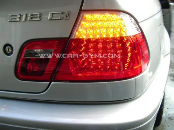 Bmw 3-Series E46 Coupe Led M3 Style Led Taillight Set 1998-2002 1