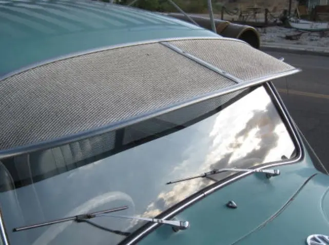 Sun Visor, Windscreen, Alu/Mesh - Beetle 1