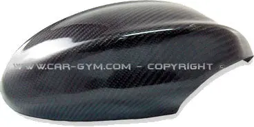 Bmw E90 3-Series 05+ Carbon Fiber Mirror Cover 1
