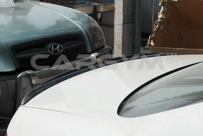 Bmw E92 3-Series Coupe 2007+ M3 Style Carbon Fiber Rear Spoiler 1