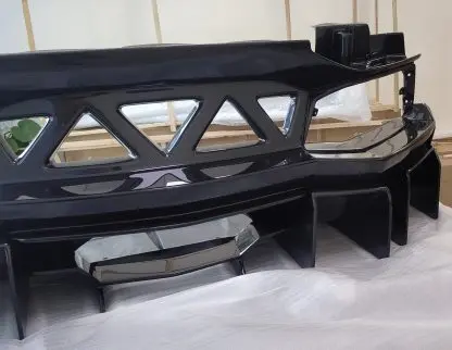 Dmc Lamborghini Aventador Edizione Gt Carbon Fiber Rear Bumper & Diffuser: E-Gt Style Fits Oem Lp700 Lp740 Lp750 S / Sv / Svj Coupe & Roadster 2